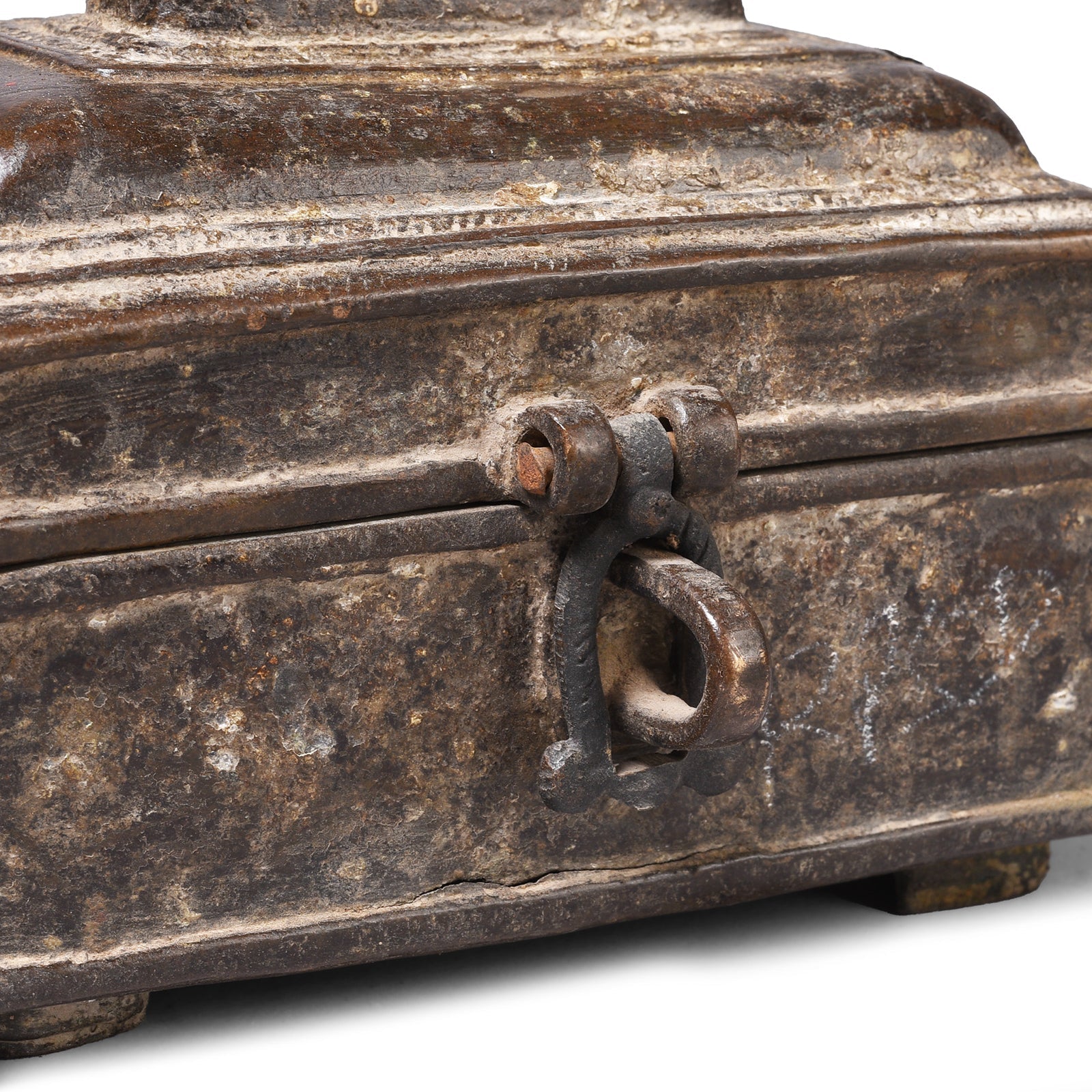 Brass Dhokra Money Box From Orissa - 19th Century