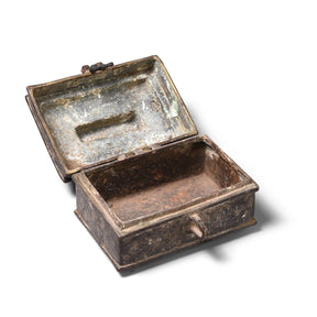Brass Dhokra Money Box From Orissa - 19th Century