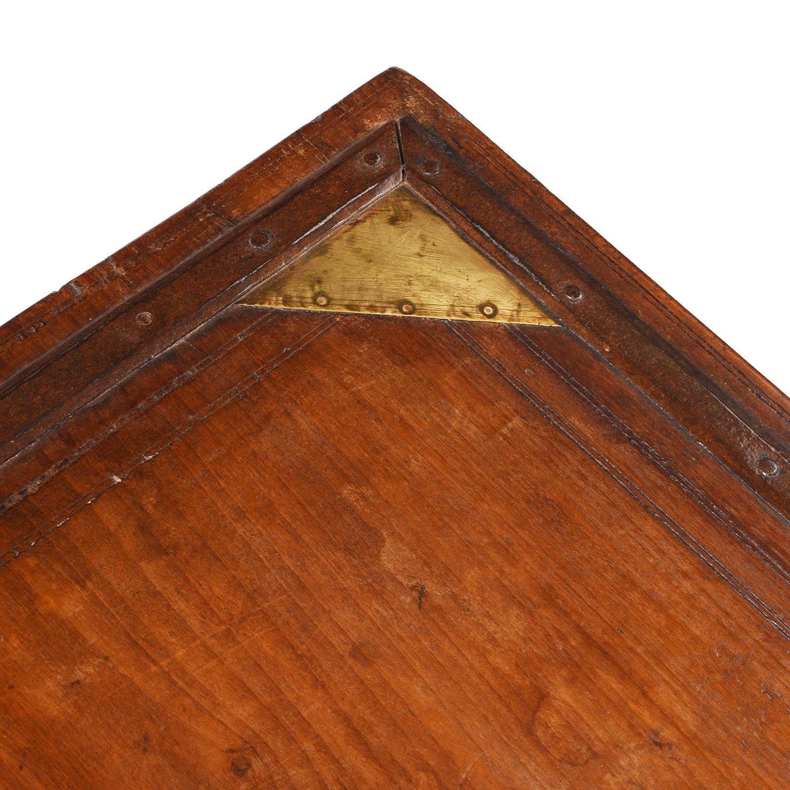 Square Bajot Low Table From Shekhawati - 19th Century