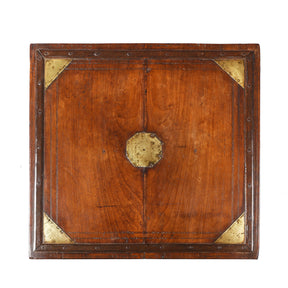 Square Bajot Low Table From Shekhawati - 19th Century