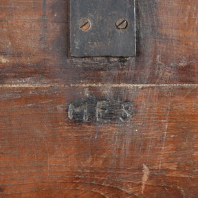 Iron Bound Teak Ammunition 'Limber' Chest - Late 19th Century