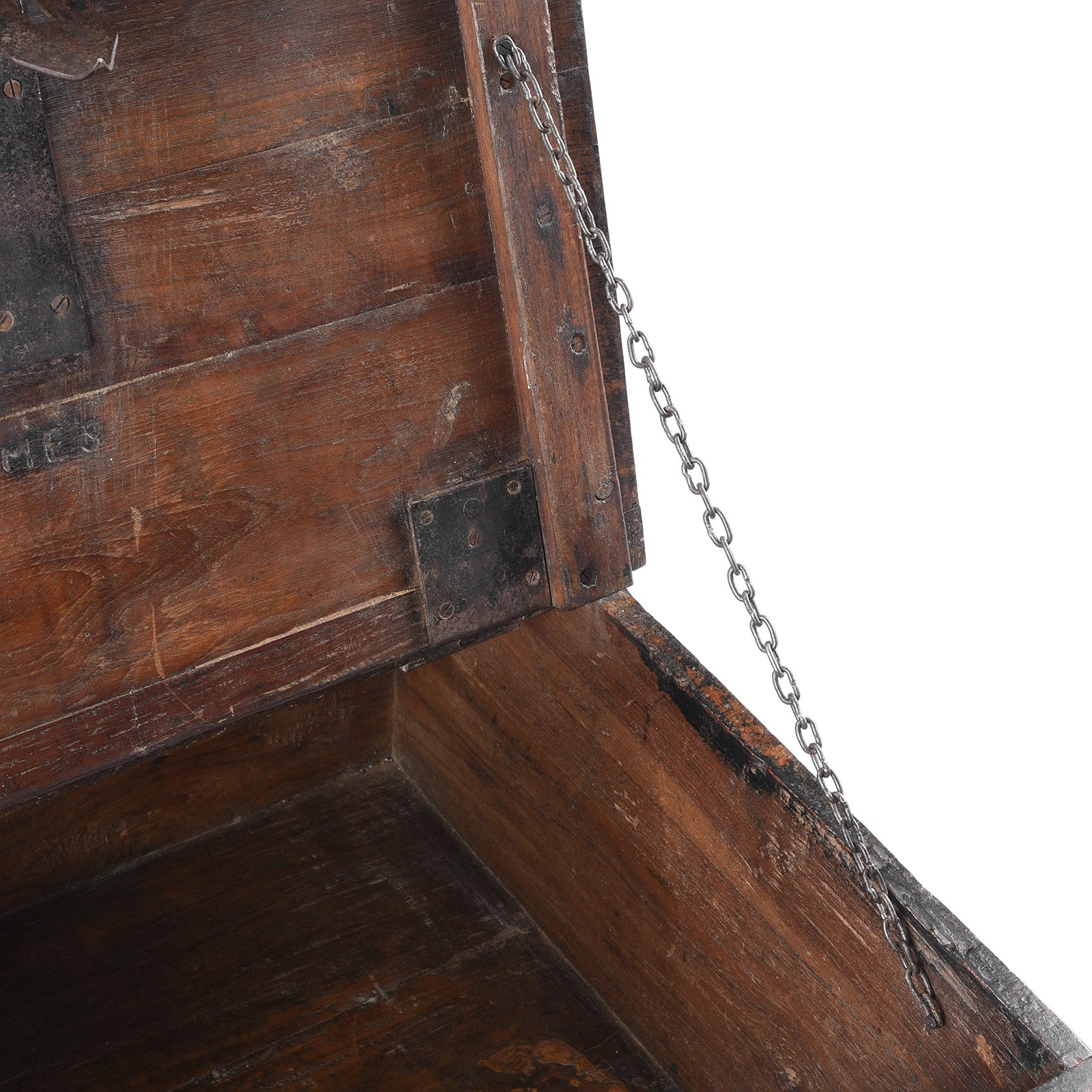 Iron Bound Teak Ammunition 'Limber' Chest - Late 19th Century