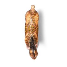 Polychromed Indian Horse Figure From Surat - Ca 1920