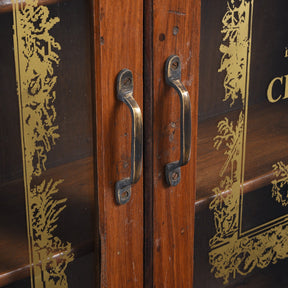 Glazed Teak 'Chanel' Wall Cabinet - Ca 1930