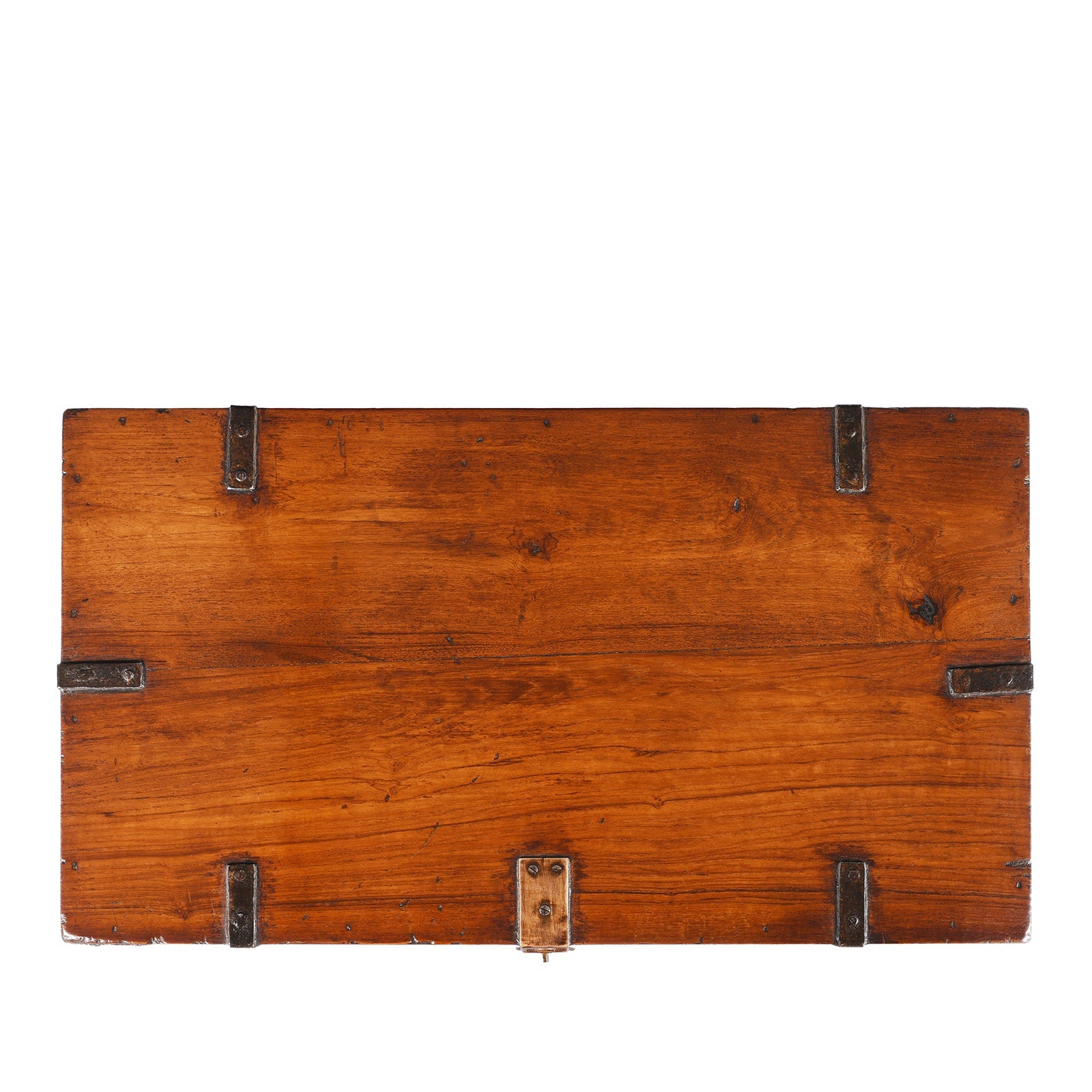Iron Bound Indian Military Chest -19th Century