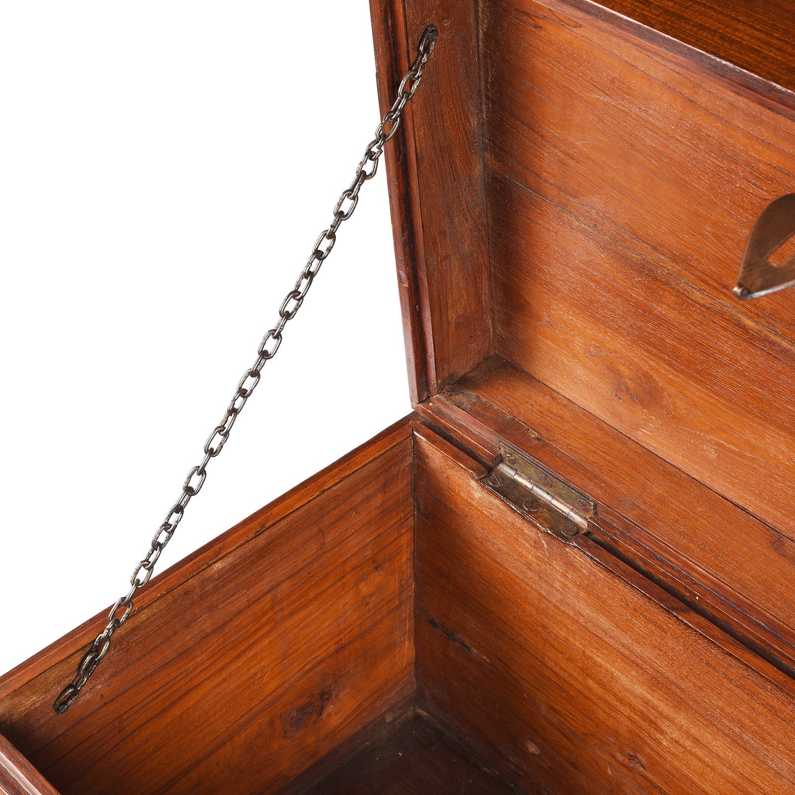 Iron Bound Indian Military Chest -19th Century