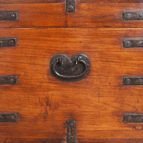 Iron Bound Indian Military Chest -19th Century