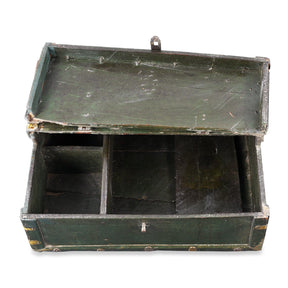 Painted Merchants Box From Bikaner - 19th Century