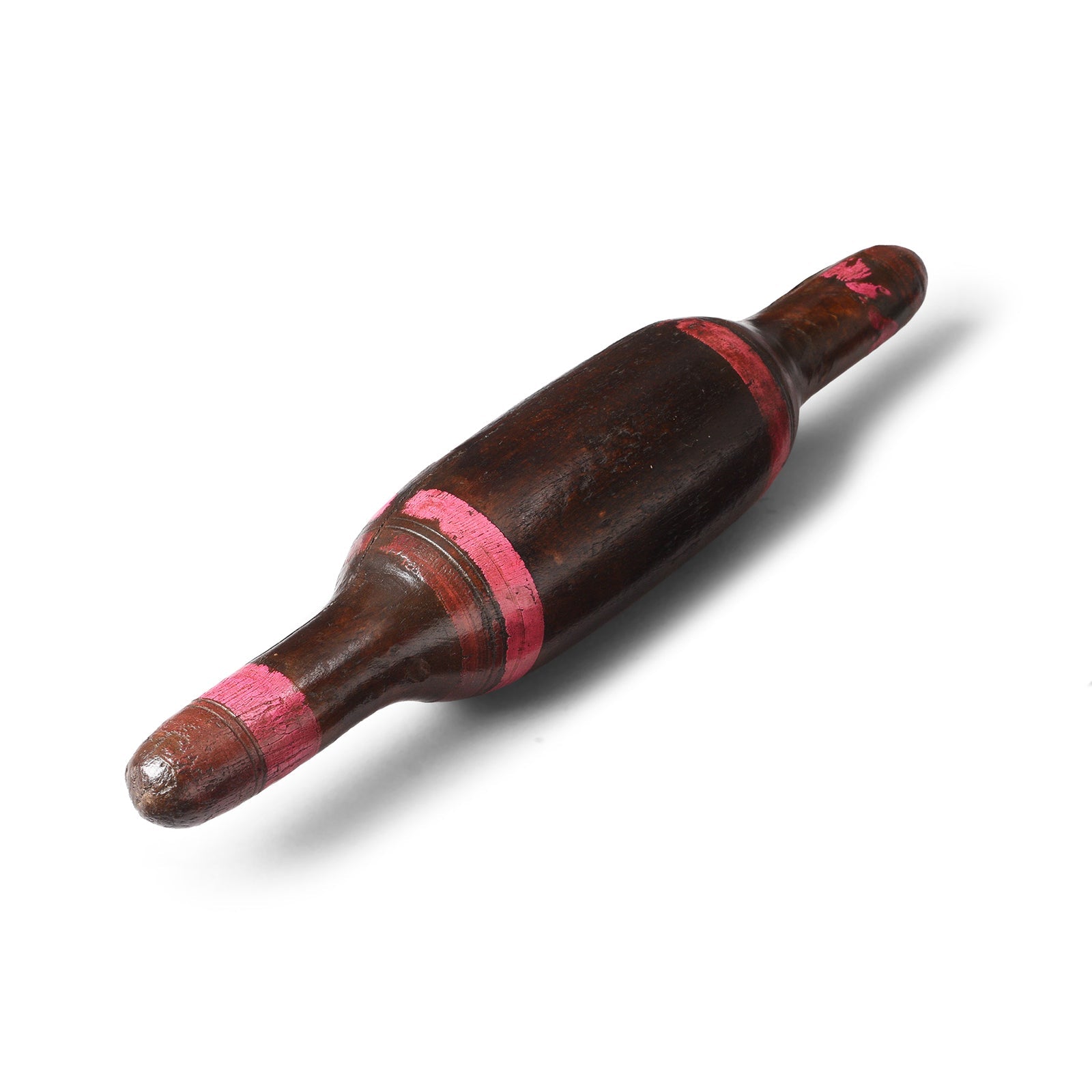 Old Teak Rolling Pin From Rajasthan - 19th Century