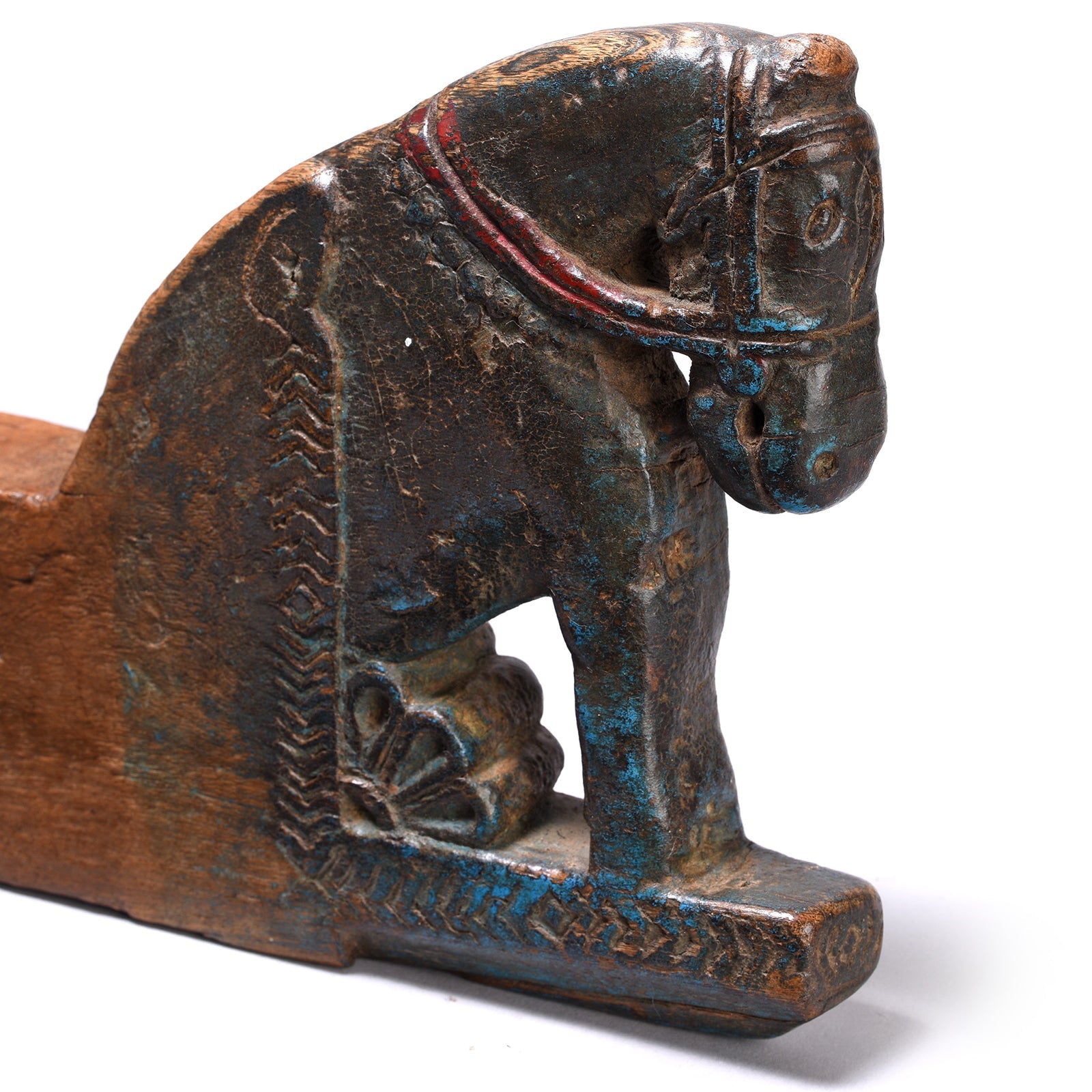 Horse Khunti Turban Hanger From Rajasthan - 19th Century