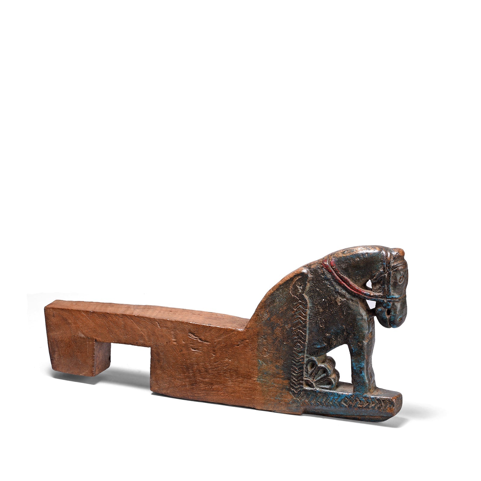 Horse Khunti Turban Hanger From Rajasthan - 19th Century