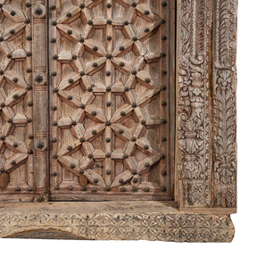 Large Indian Door From Punjab - 19th Century