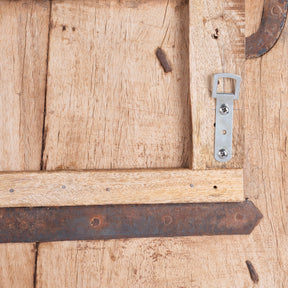 Bleached Window Shutter From Bikaner - 19th Century