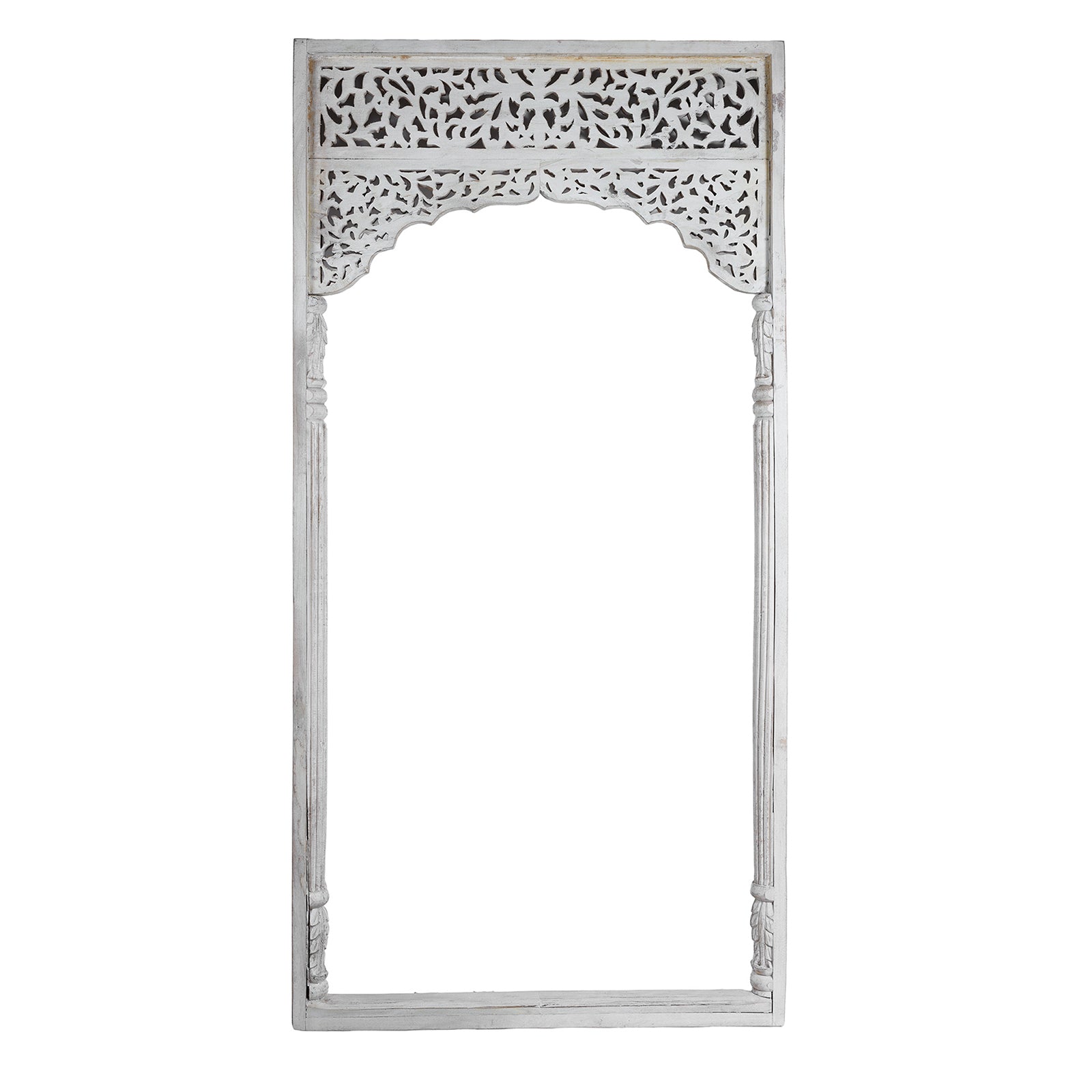 White Painted Mughal Style Archway