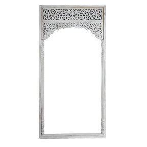 White Painted Mughal Style Archway