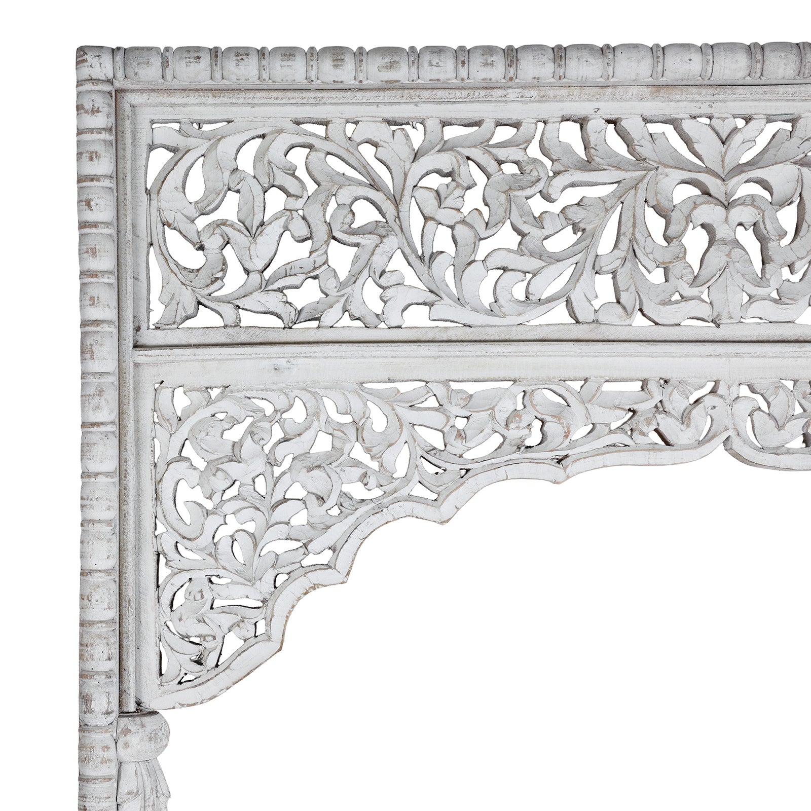 White Painted Mughal Style Archway