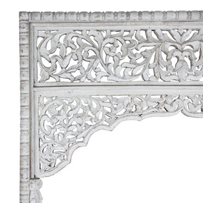 White Painted Mughal Style Archway