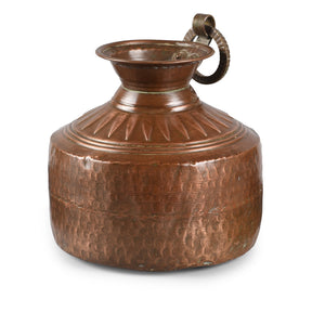 Copper Water Pot From Nepal - 19th Century