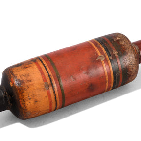 Vintage Lacquer Chapati Rolling Pin - Ca 1920