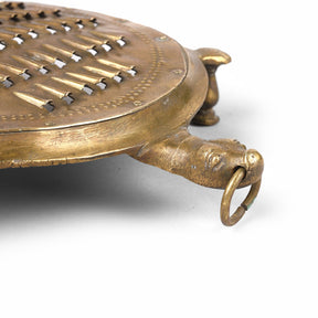 Vintage Brass Grater From Mumbai - Ca 1940