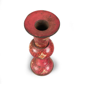 Turned Lacquer Vase From Sindh - Ca 1940