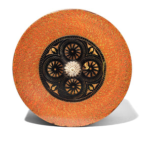 Spotted Lacquer Pot From Barmer - 19th Century