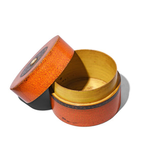 Spotted Lacquer Pot From Barmer - 19th Century
