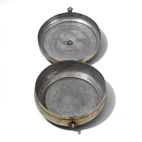 Engraved Brass Chapati Box - Ca 1900