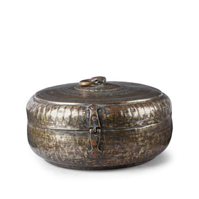 Indian Brass Chapati Box - 19th Century