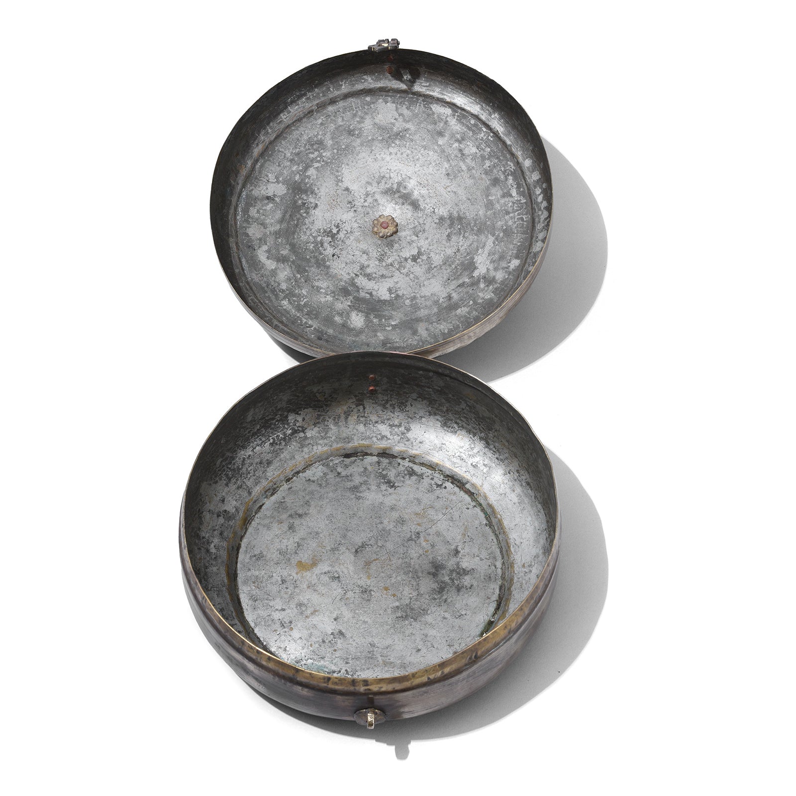 Brass Indian Chapati Box - Ca 1900