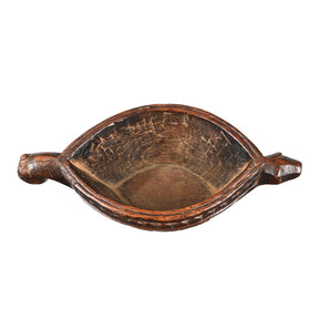 Carved Marwari Kharal (Opium Grinder) - 19th Century