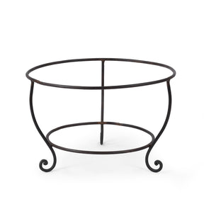 Old Kadai Fire Bowl on Stand - Ca 1900 - 79cm