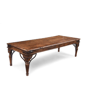 Indian Takhat Coffee Table From Rajasthan - 19thC