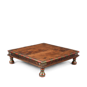 Bajot Low Table From Shekhawati - 19th Century