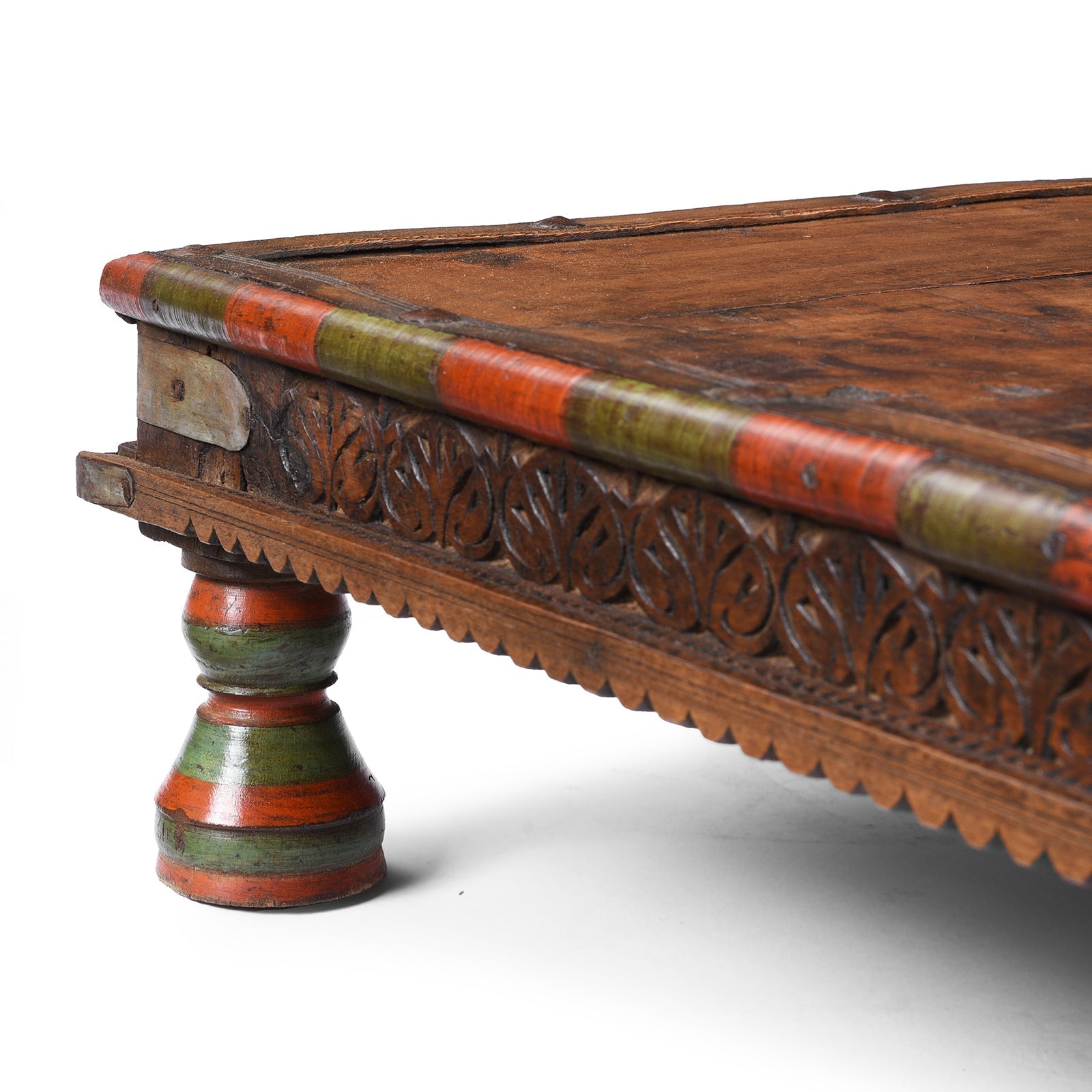 Bajot Low Table From Shekhawati - 19th Century