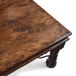 Indian Takhat Coffee Table From Shekhawati - 19th Century