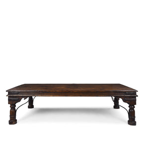 Indian Takhat Coffee Table From Shekhawati - 19th Century