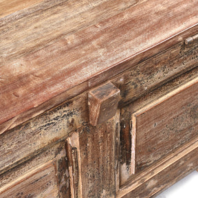 Reclaimed Teakwood Blanket Chest With Painted Finish