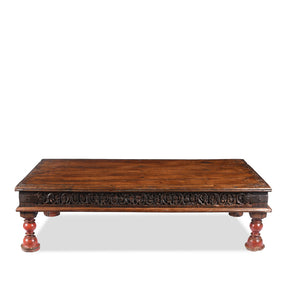 Small Takhat Table From Gujarat - 19th Century