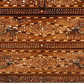 Bone Inlay Chest Of Drawers - Ca 1920
