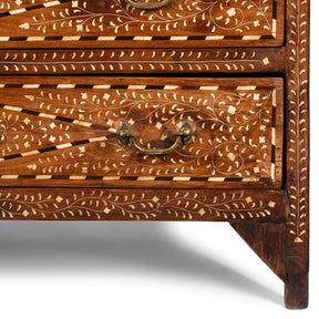 Bone Inlay Chest Of Drawers - Ca 1920