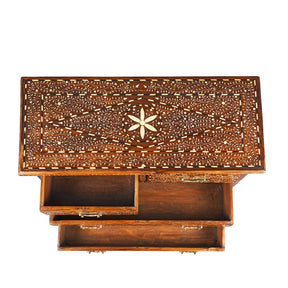 Bone Inlay Chest Of Drawers - Ca 1920
