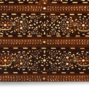 Bone Inlay Chest Of Drawers - Ca 1920