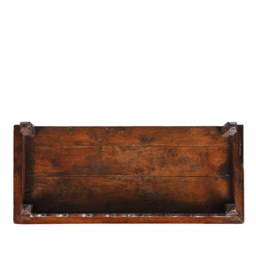 Glazed Teak Anglo Indian Book Cabinet - Ca 1910