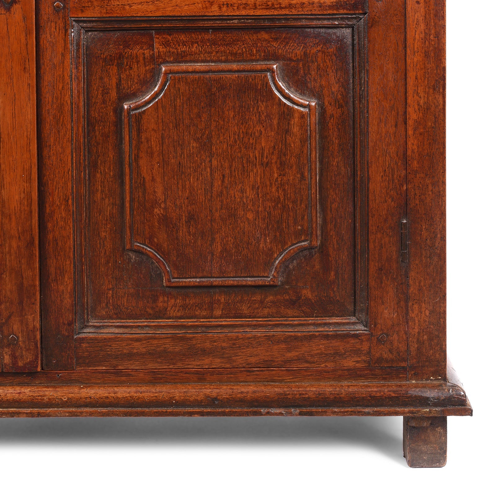 Glazed Teak Anglo Indian Book Cabinet - Ca 1910