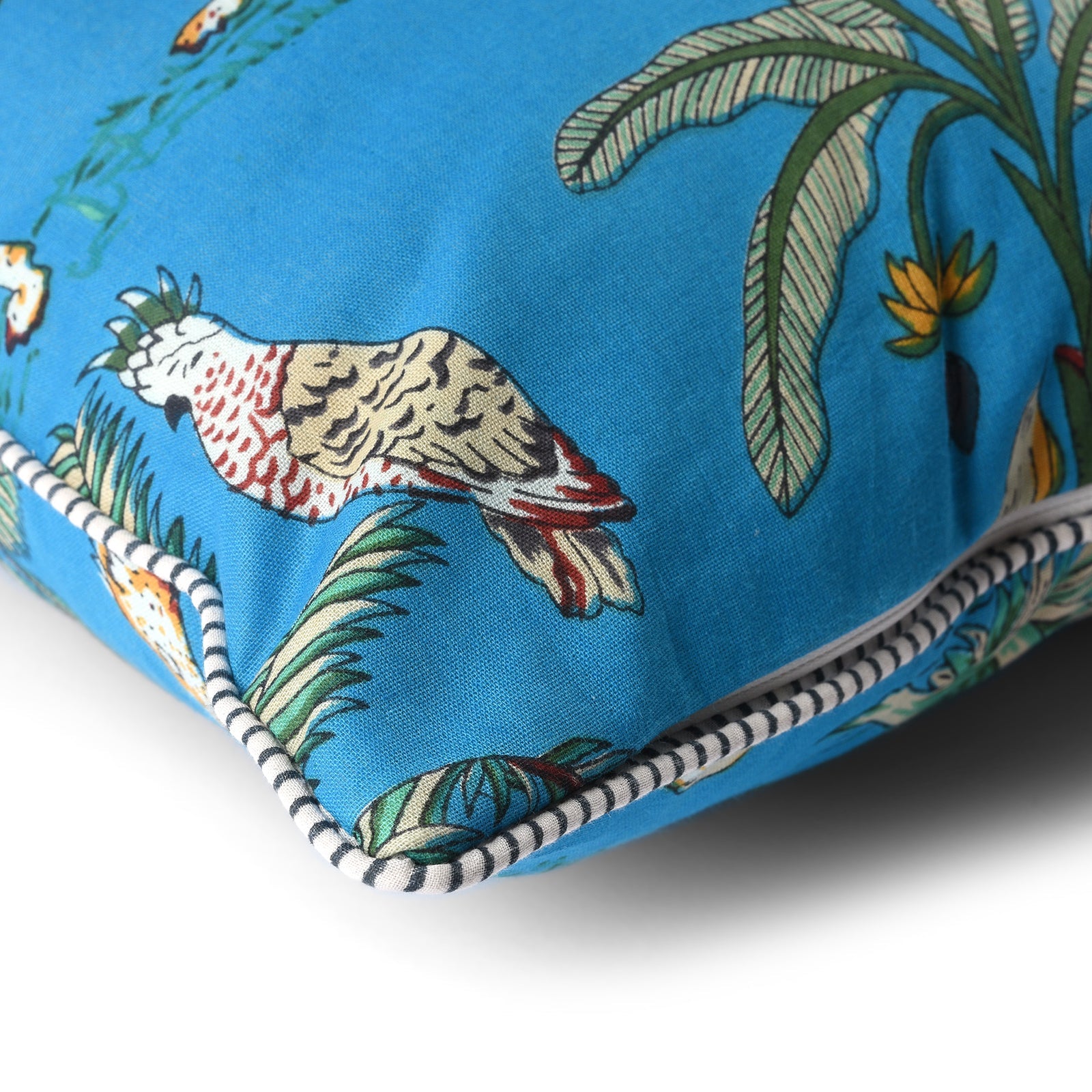 Jungle Animal Print Cushion with Pad - Various Colours