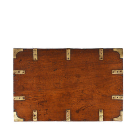 Brass Bound Military Chest From Kutch -19th Century