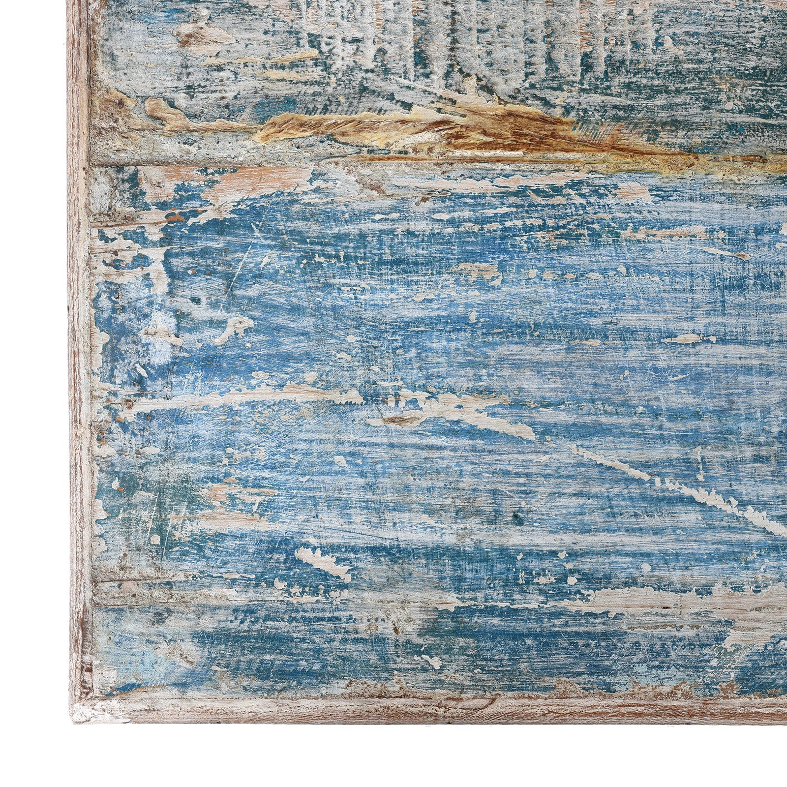 Indian Takhat Coffee Table Made From Reclaimed Teakwood