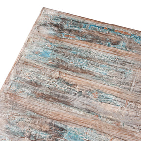 Indian Takhat Coffee Table Made From Reclaimed Teakwood