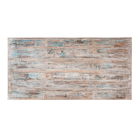 Indian Takhat Coffee Table Made From Reclaimed Teakwood